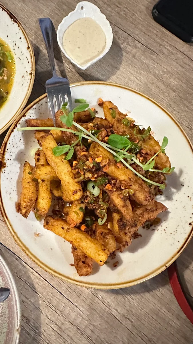 Fried Garlic Fries