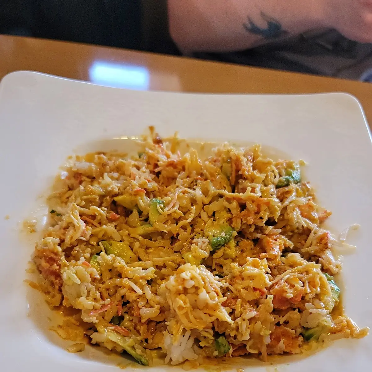 Ahi Tuna Tower Smashed