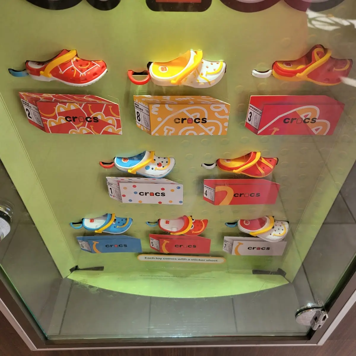 Crocs from Happy Meal
