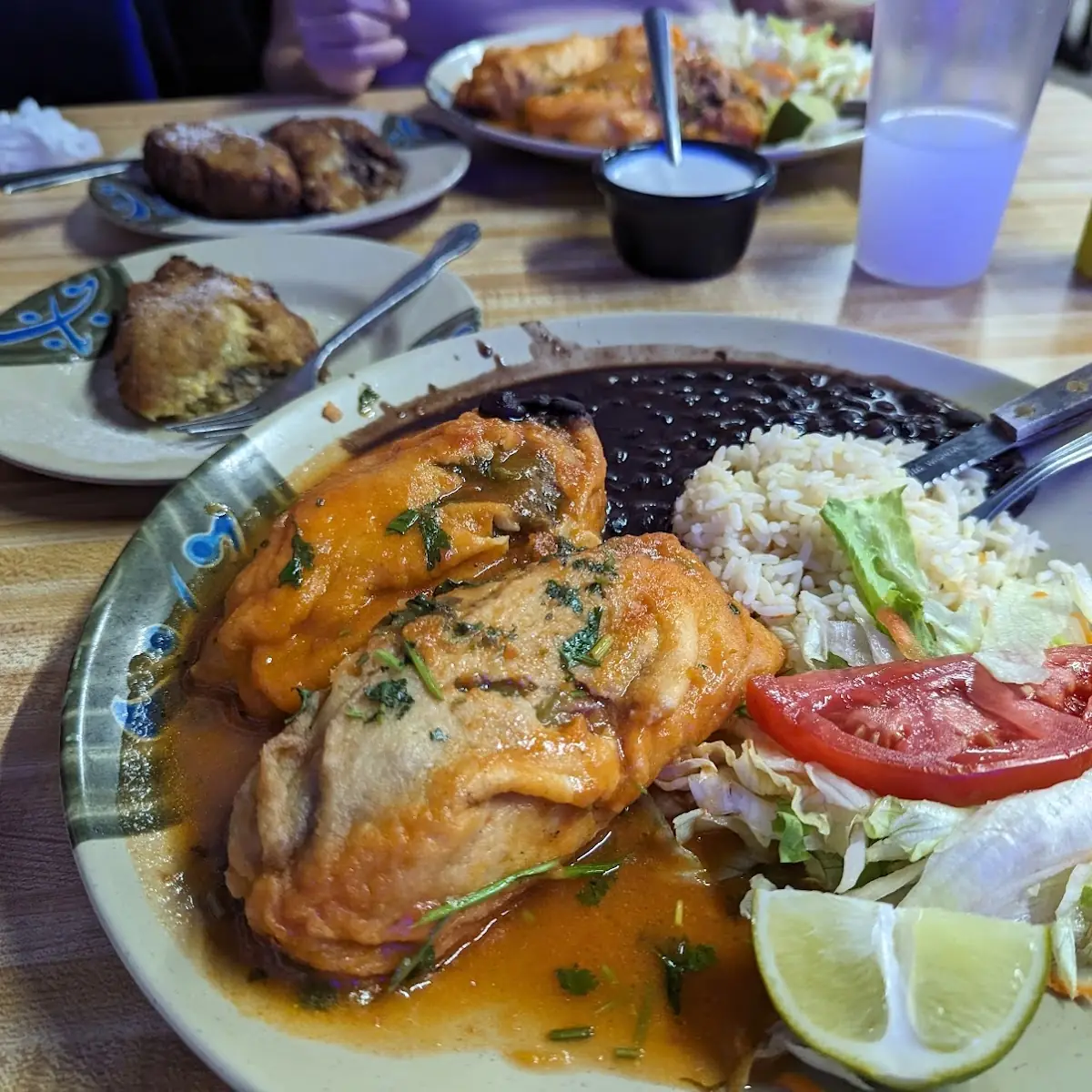 Tortilla con Chile Relleno