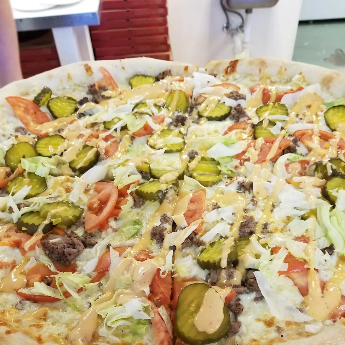 Taco Pizza