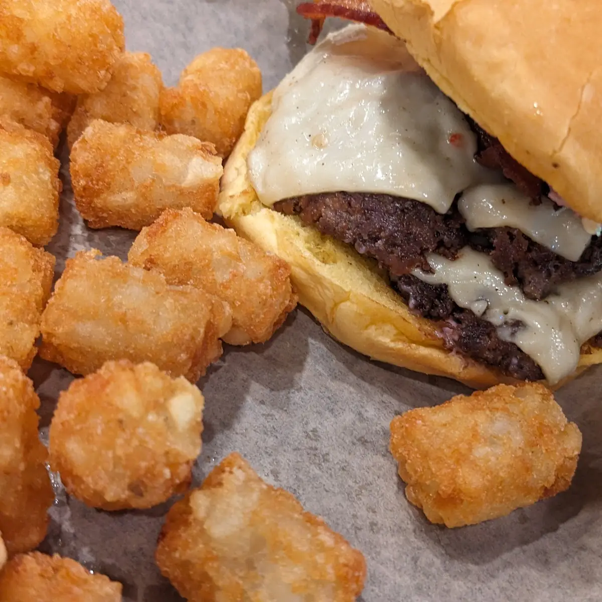 Cheese Curd Burger