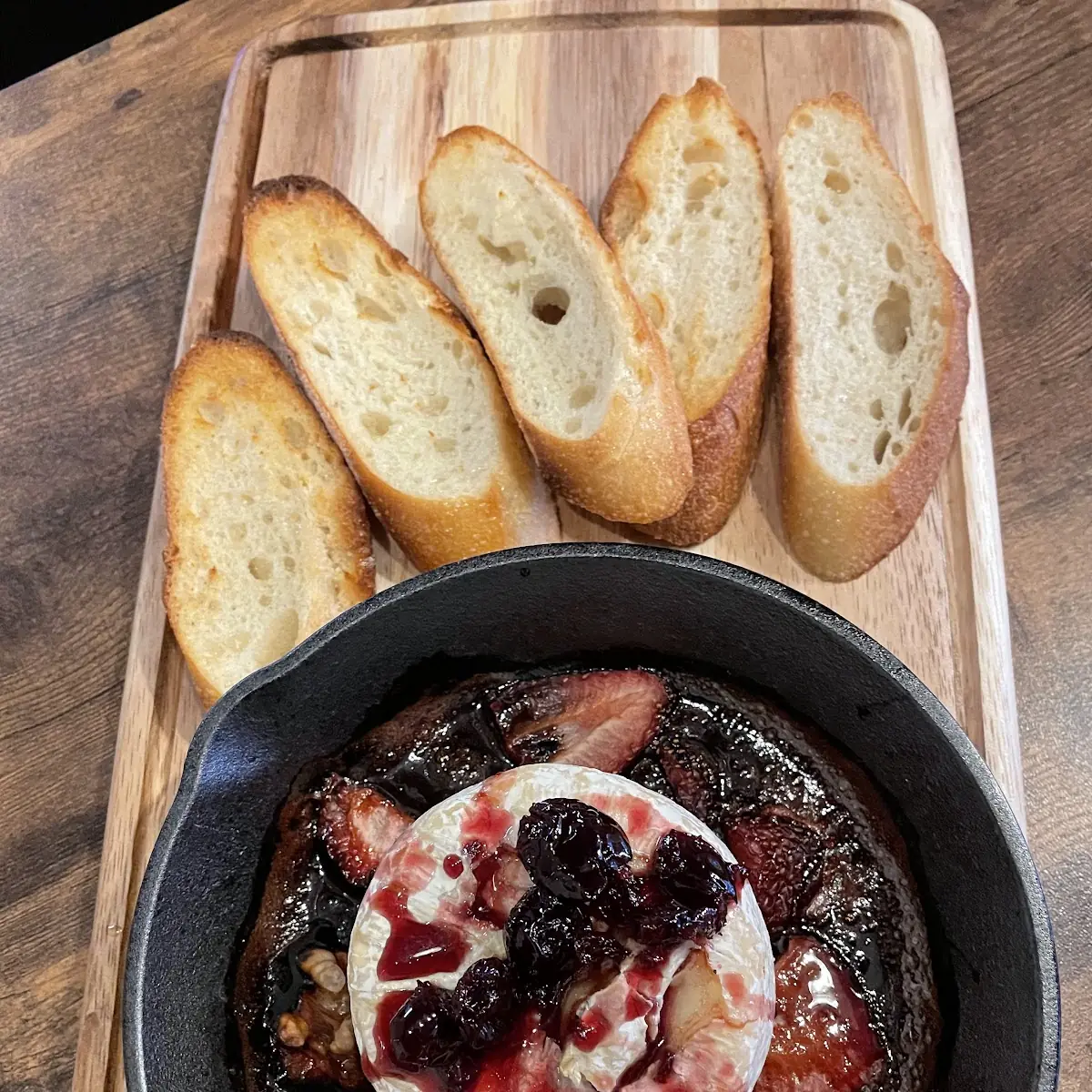 Blueberryginger Baked Brie