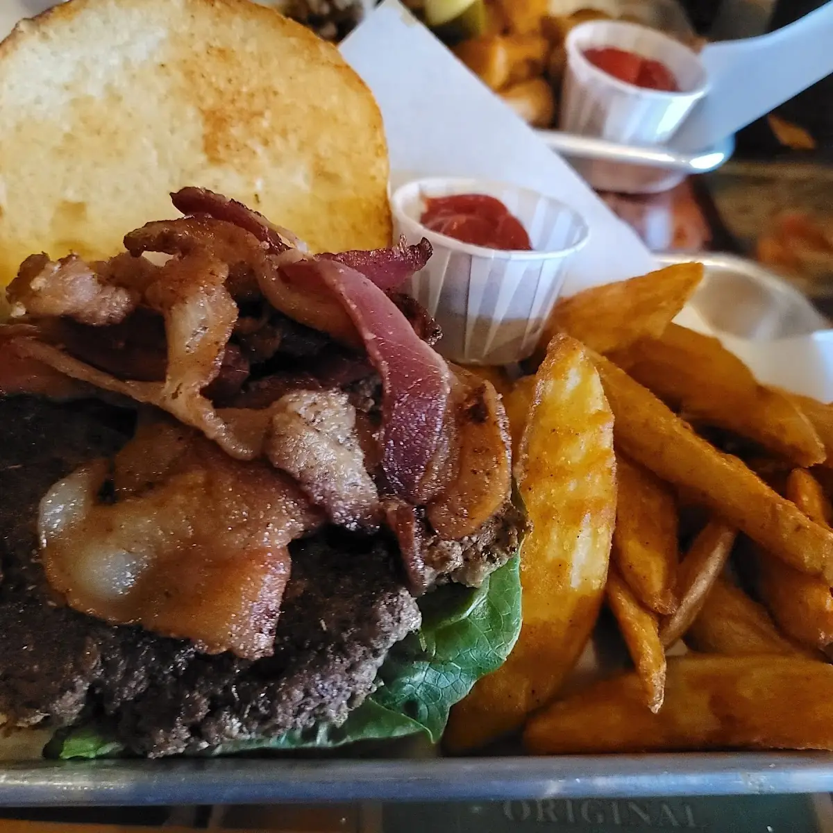 Blue Cheese Bacon Burger