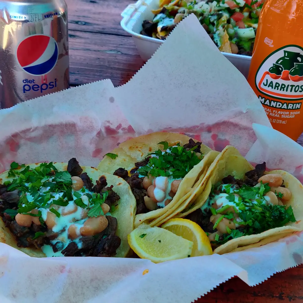 Super Tacos De Carne Asada