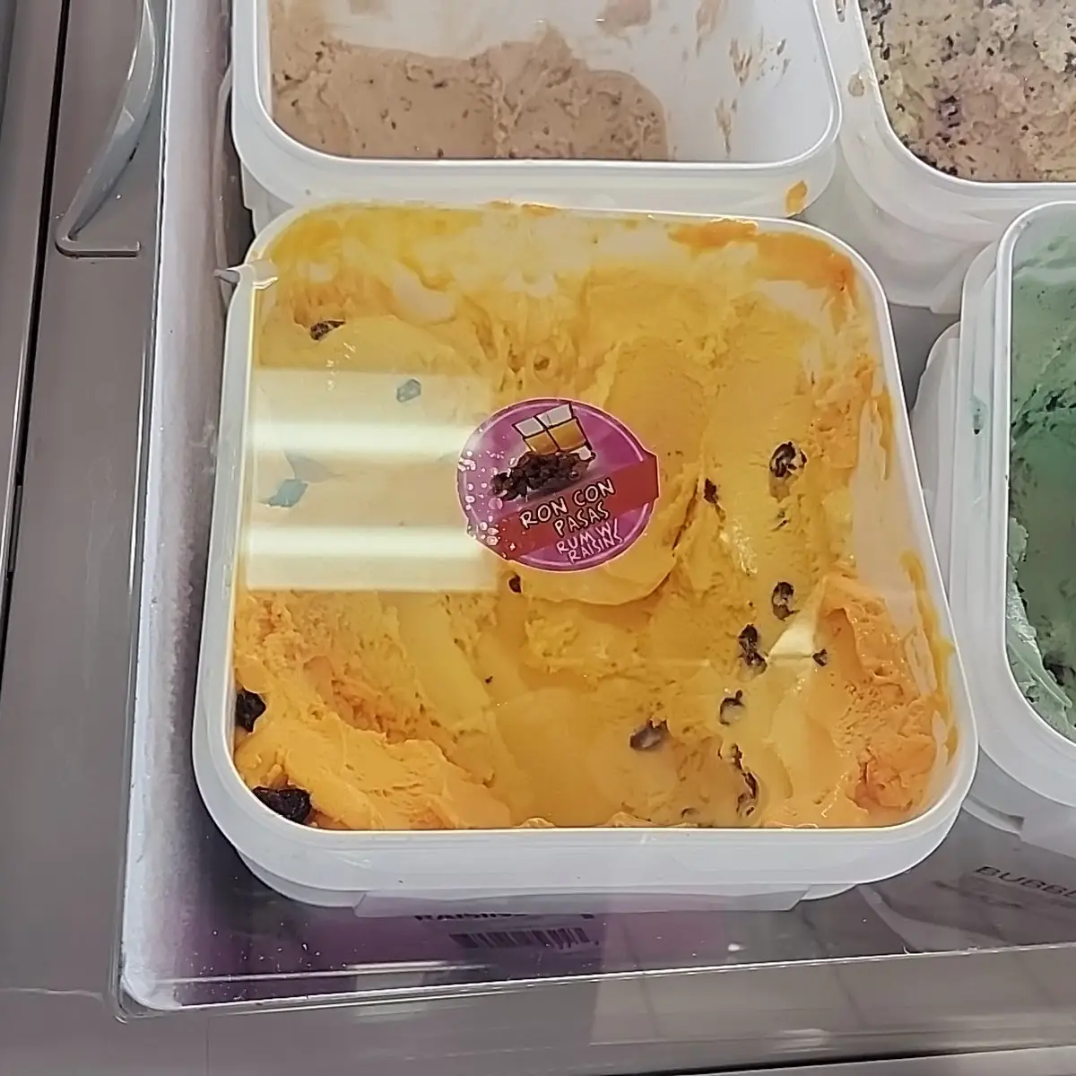 Ron Con Pasas Rum Raisin Ice Cream