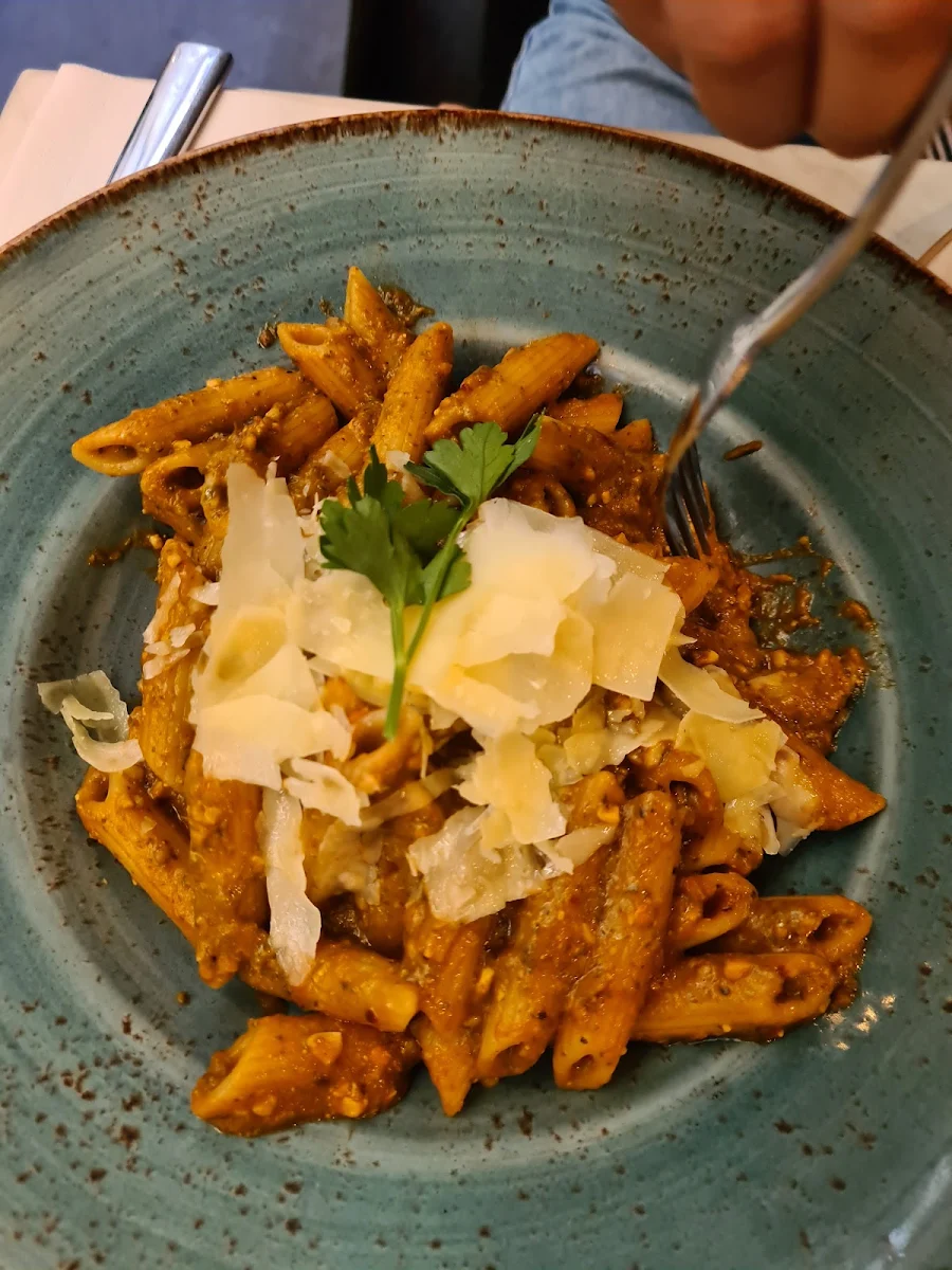 Pesto Pasta, Cafe Andiamo