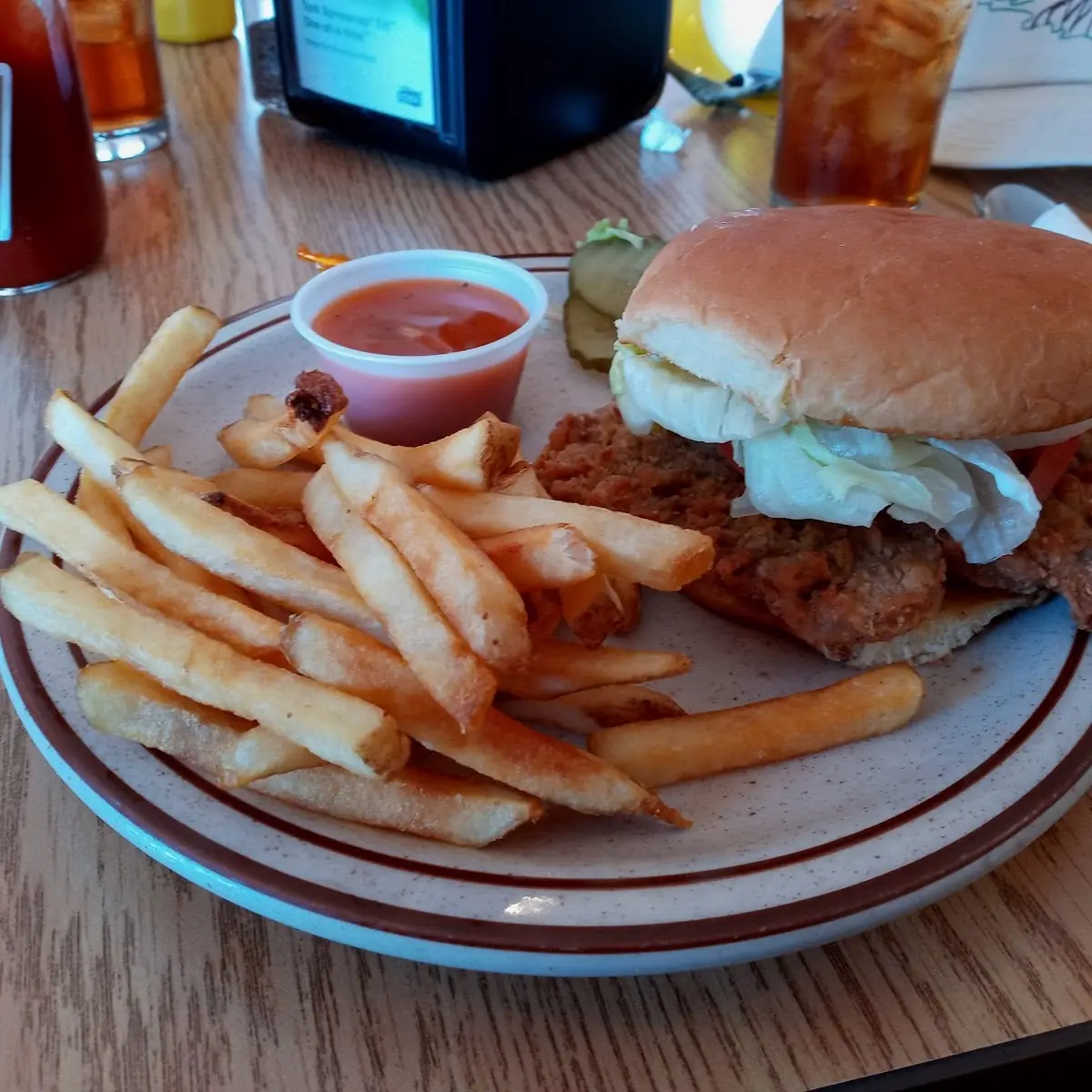 Chicken Fried Steak Sandwich
