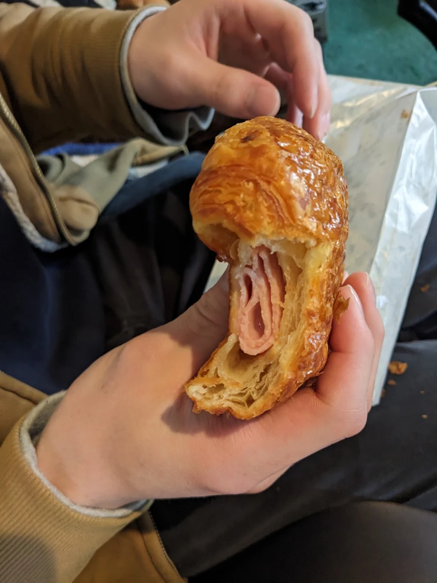 Ham and Cheese Croissant