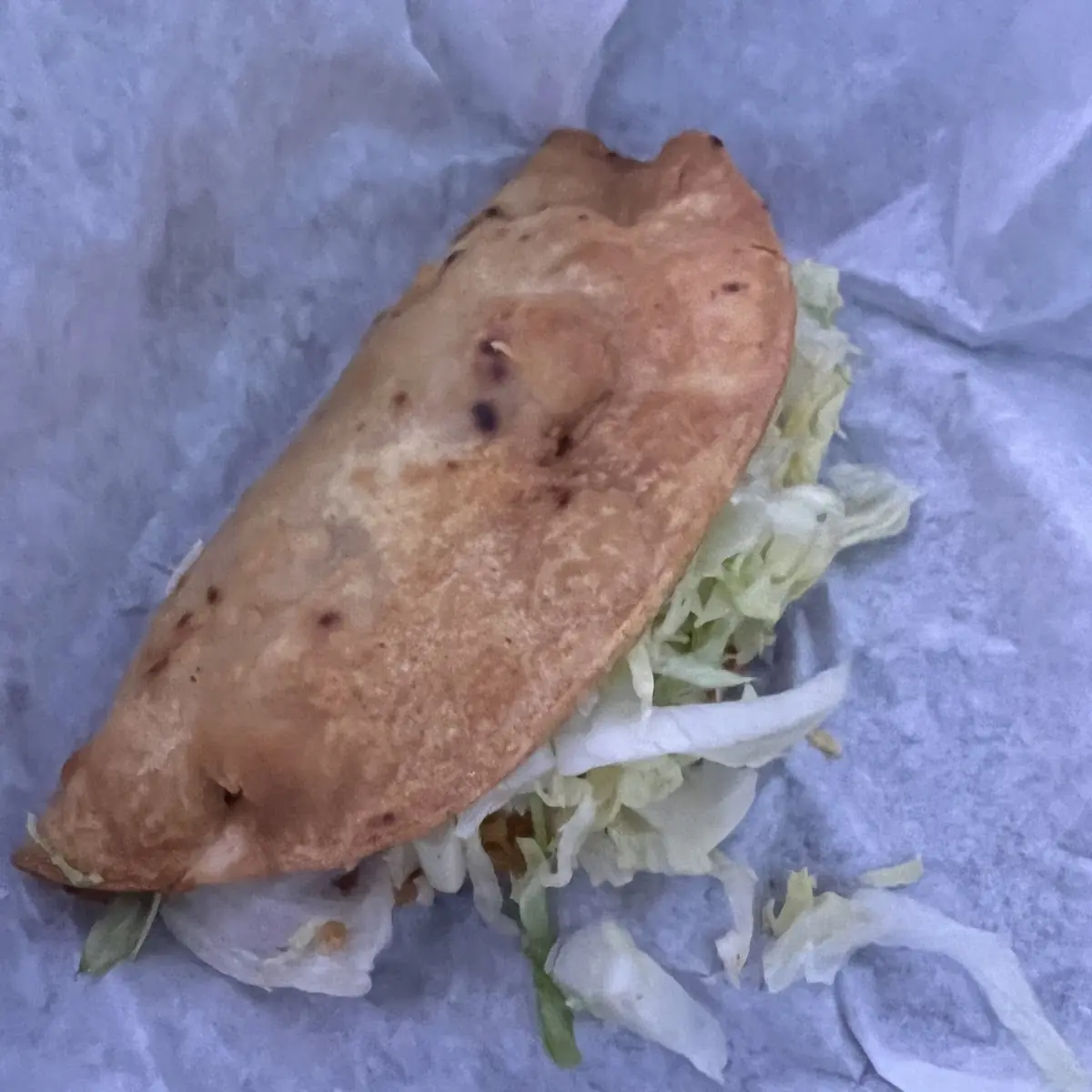 Shredded Chicken Crispy Taco