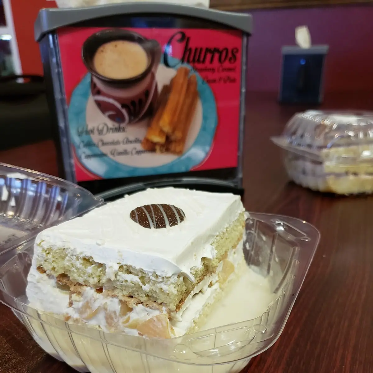 Tres Leches Cake Slice