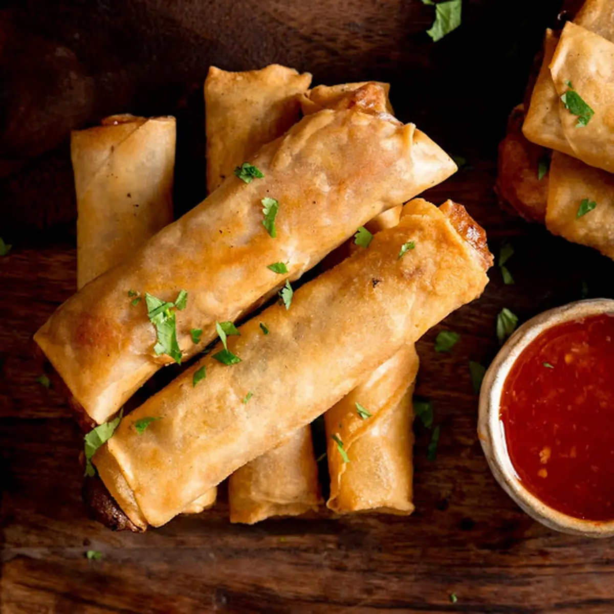 A4. Vegetable Spring Roll(4pcs)
