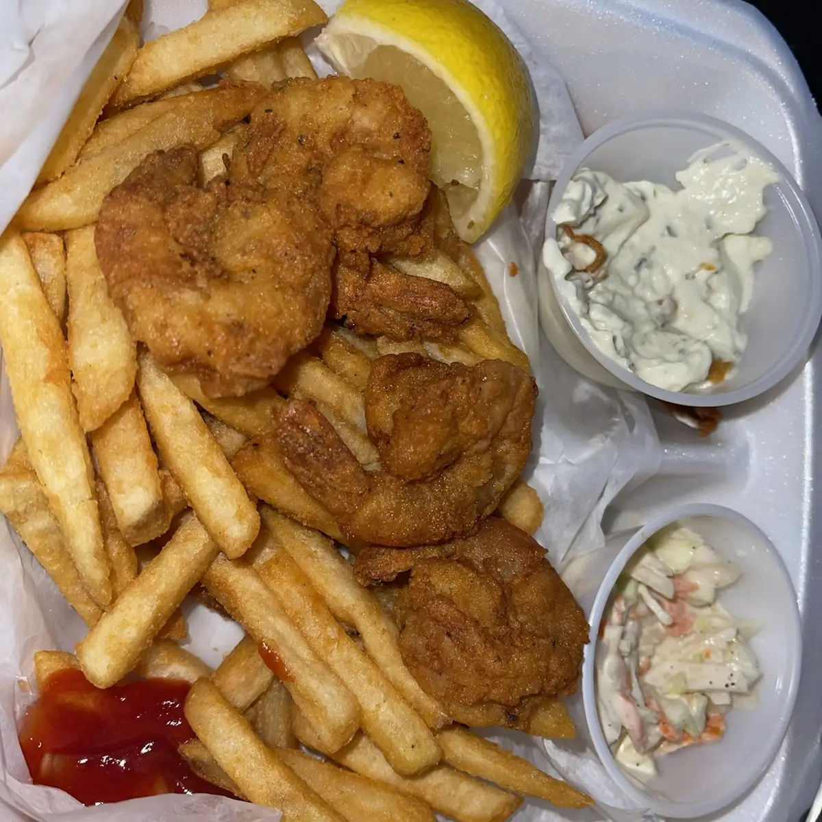 Fried Shrimp Platter