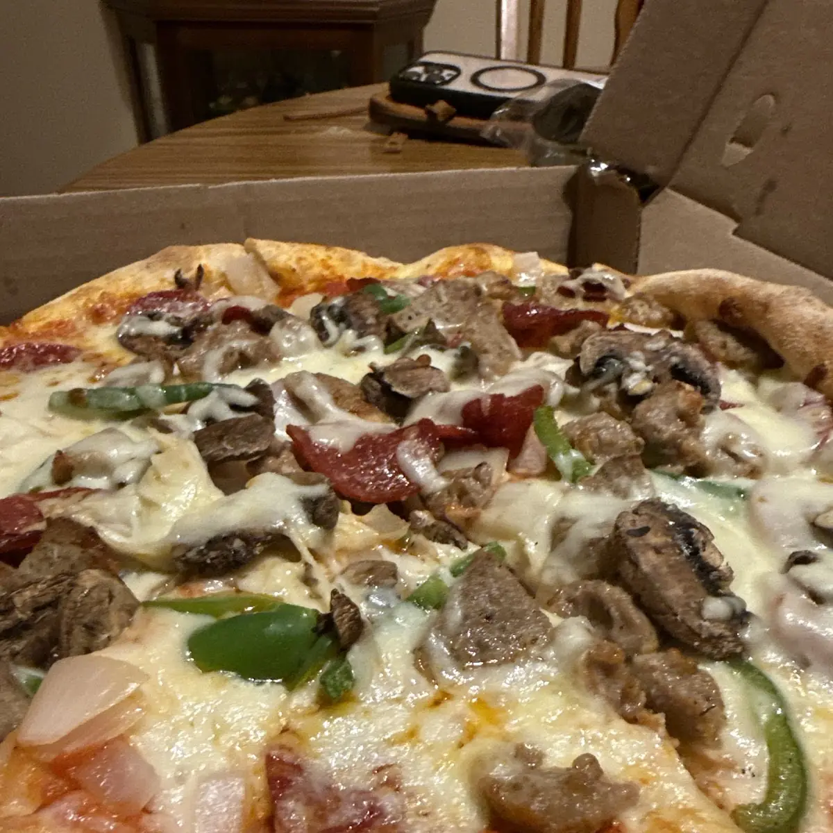 Philly Cheesesteak Pizza