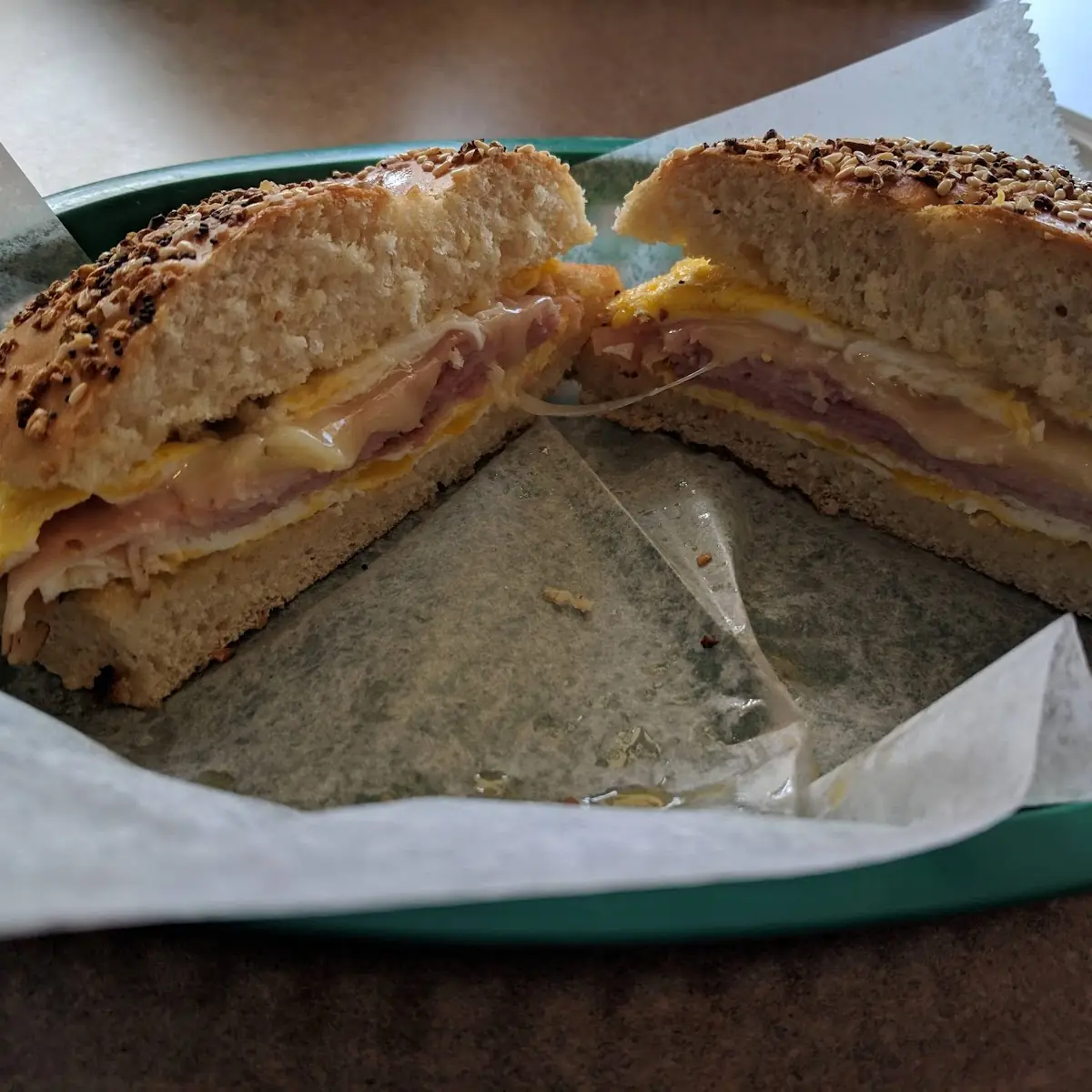 Ham Egg and Cheese