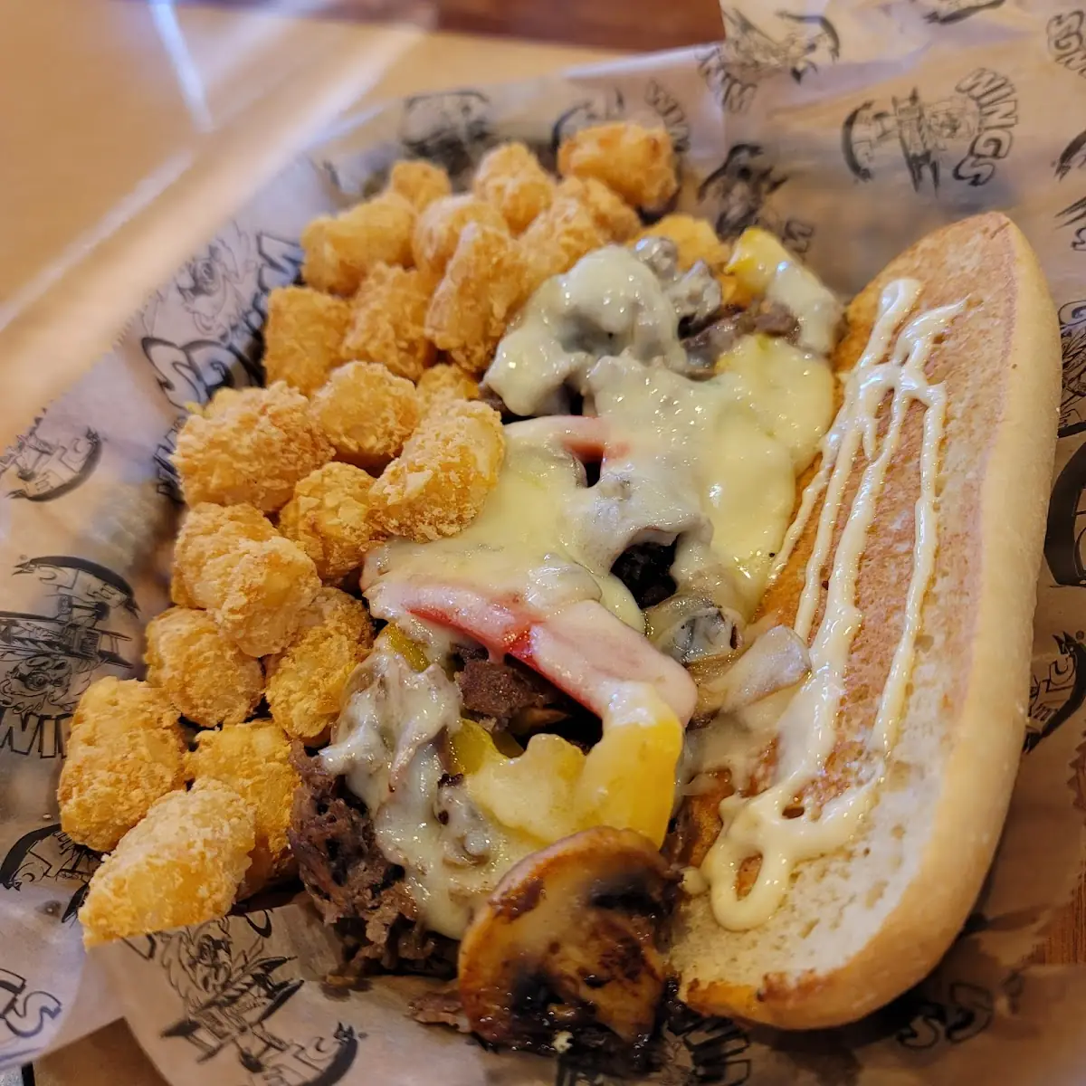 Philly Cheese Steak Sandwich
