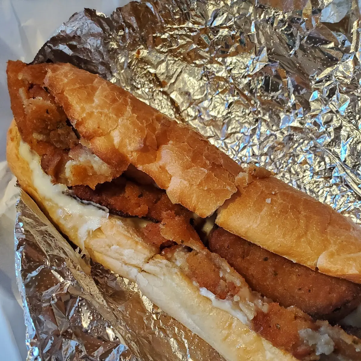 Eggplant Parmesan Sub