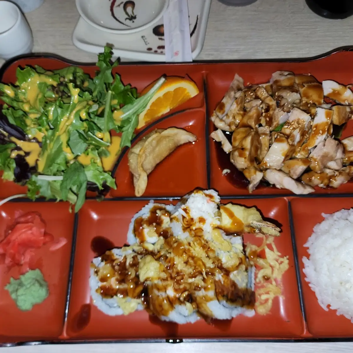 Dinner Bento Box 2 Item Combo