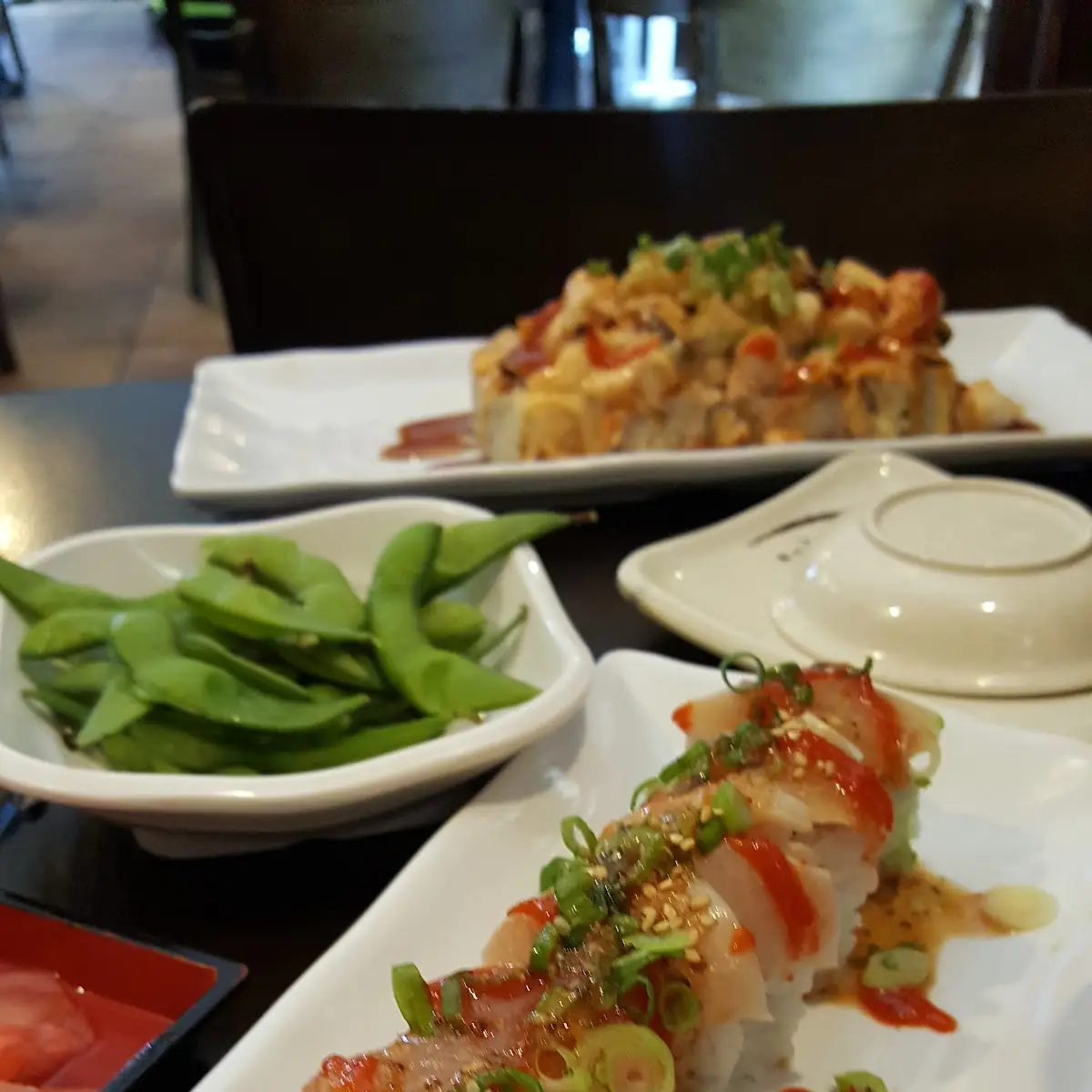 Jalapeno Salmon or Yellowtail Roll