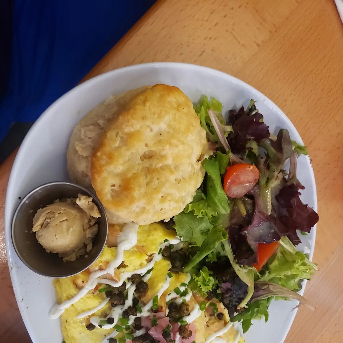 Salmon Omelette