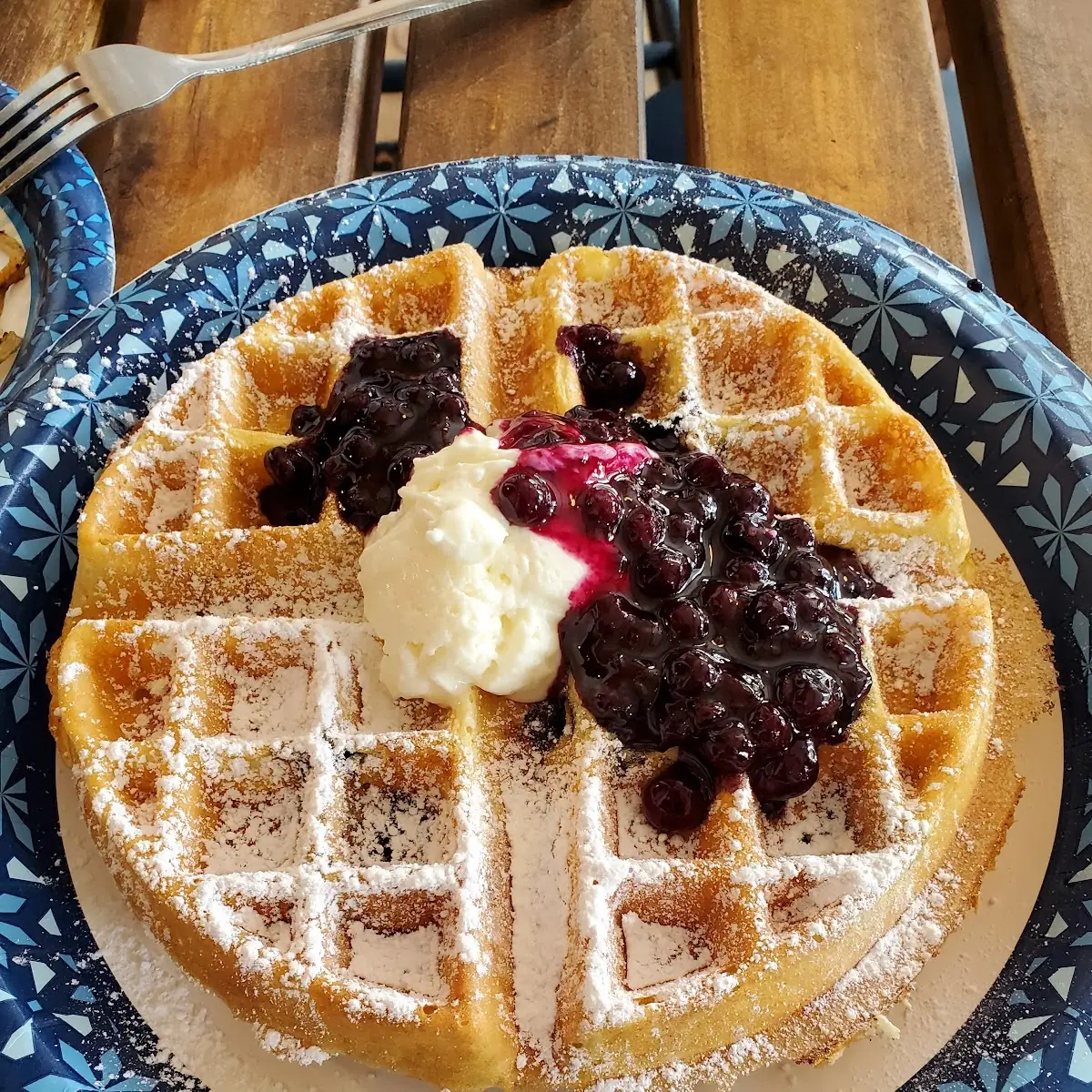 Blueberry Waffle