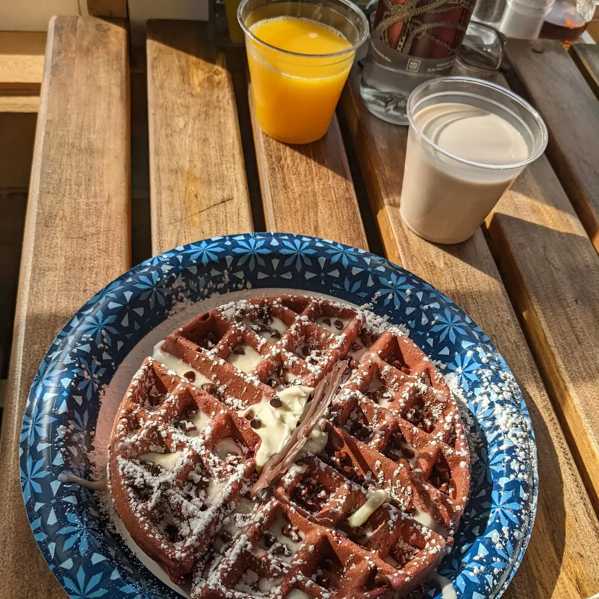 Red Velvet Waffle