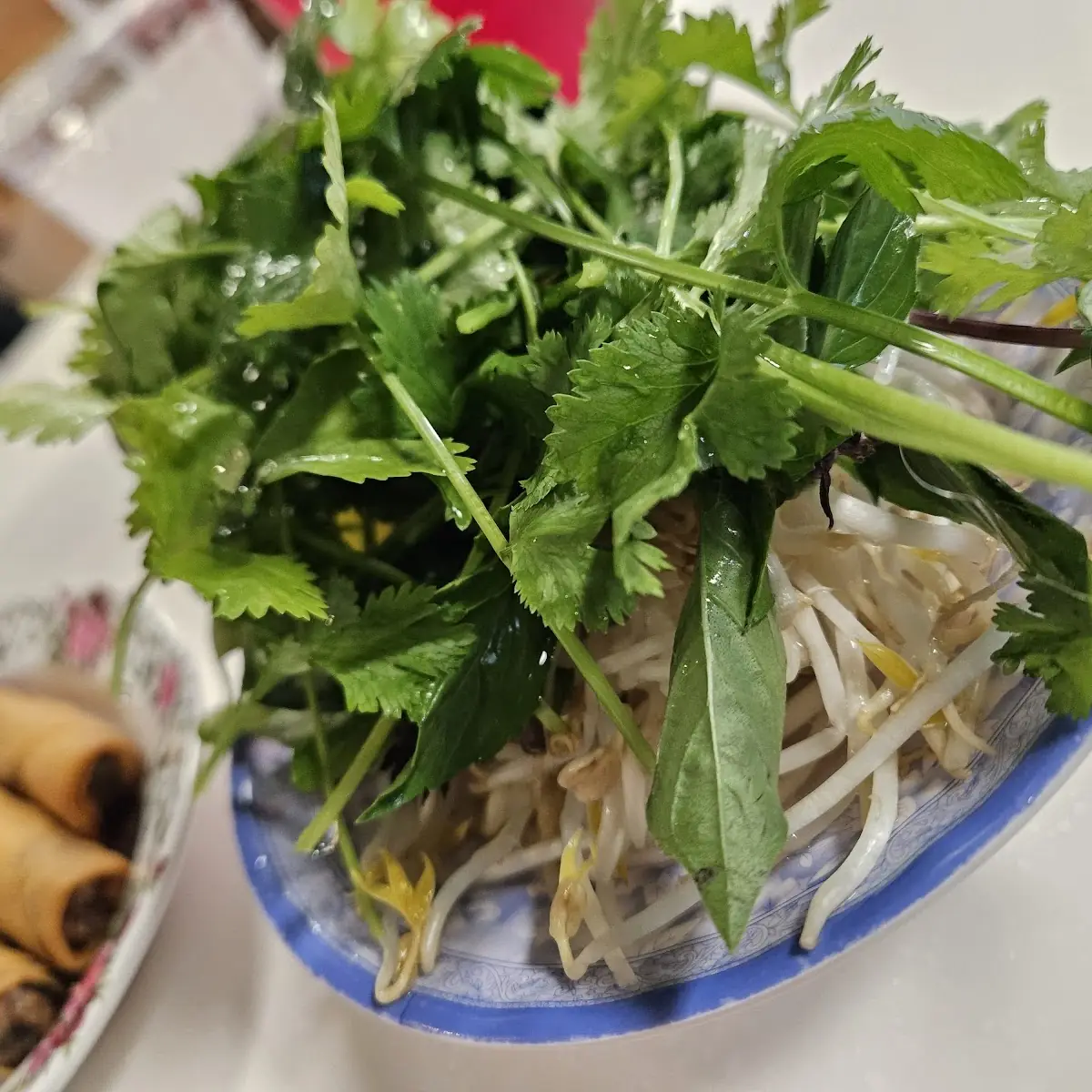 Steamed vegetables