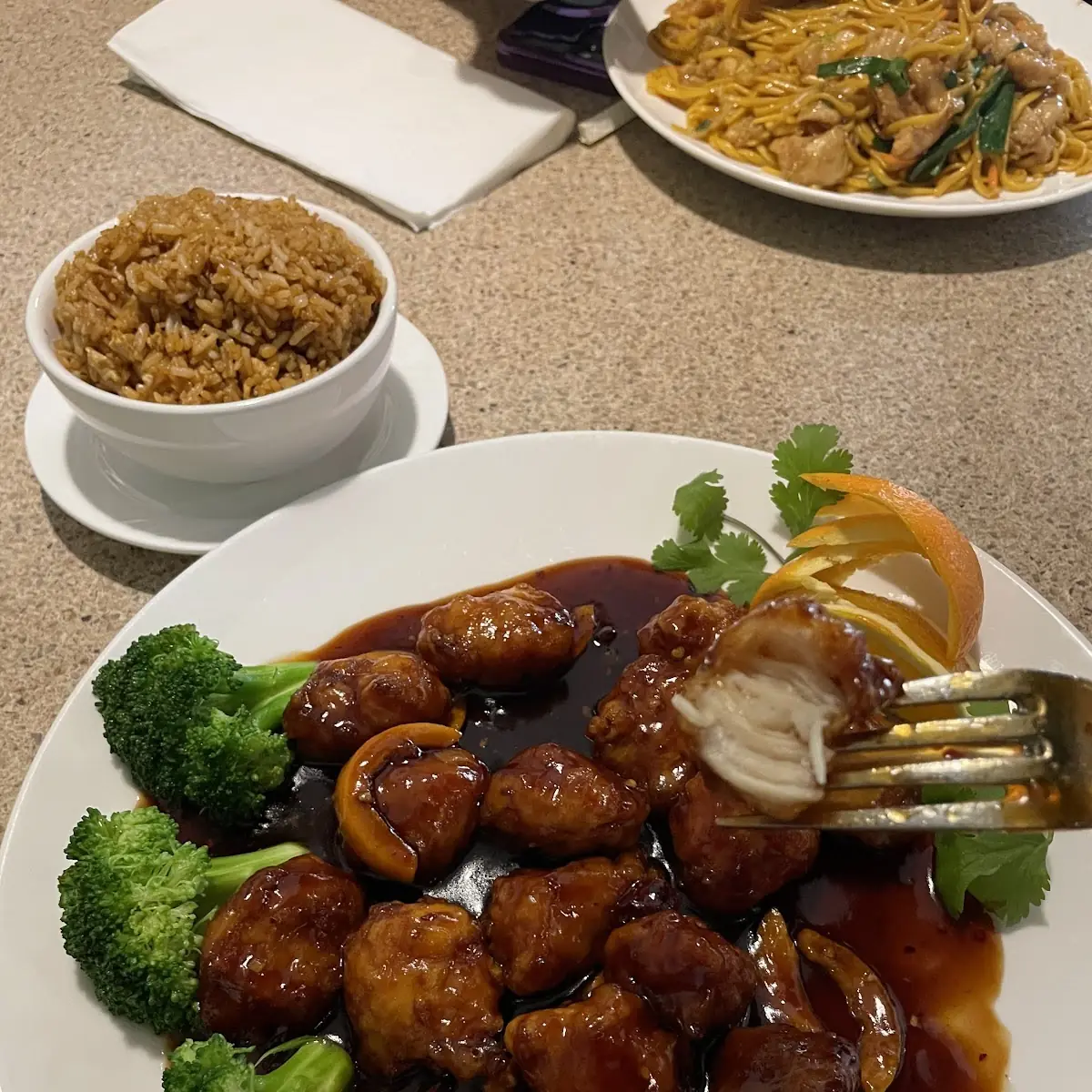 Szechuan Beef and Scallops