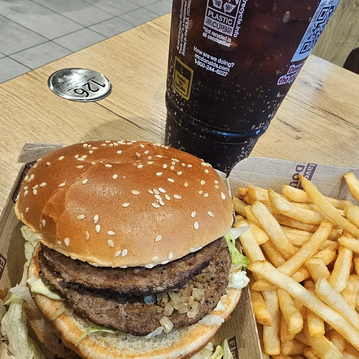 Double Big Mac and Cheese