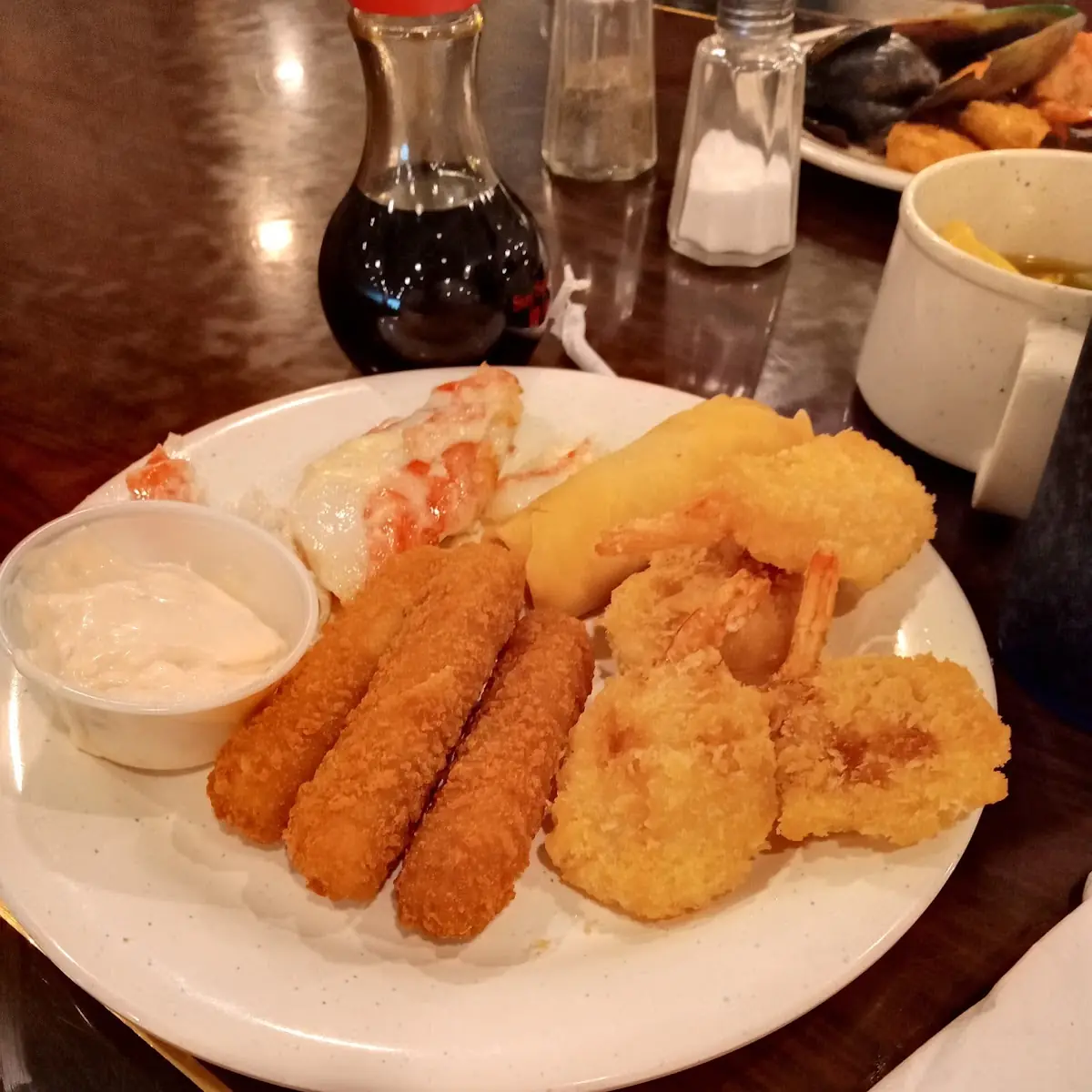 Moz Sticks Spring Rolls Butterfly Shrimp