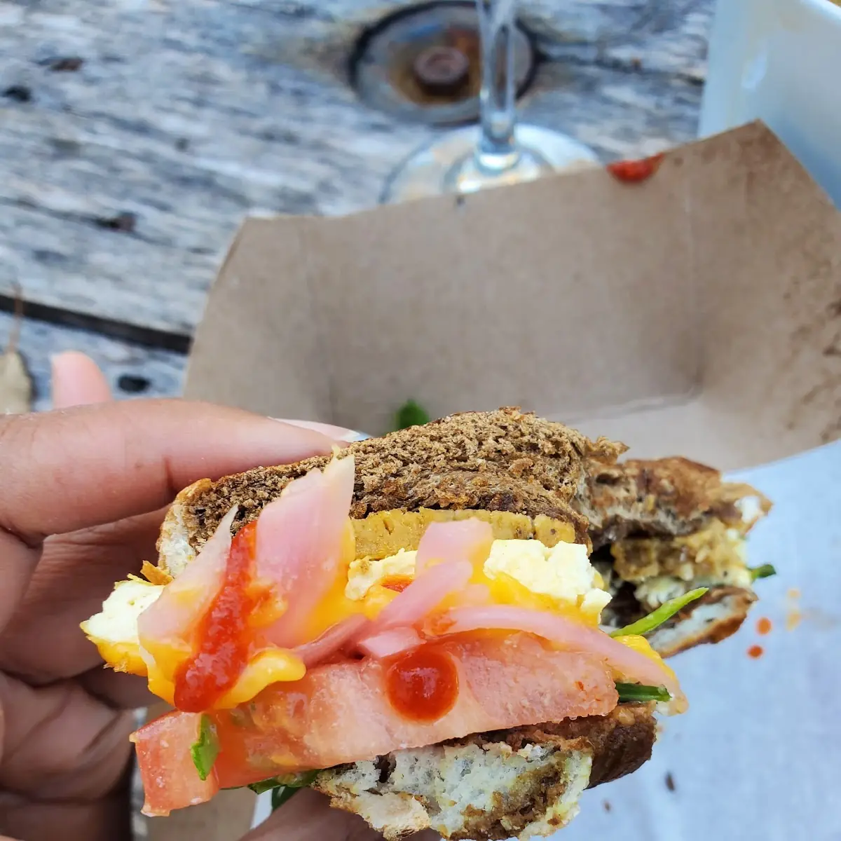 Vegan Breakfast Sandwich
