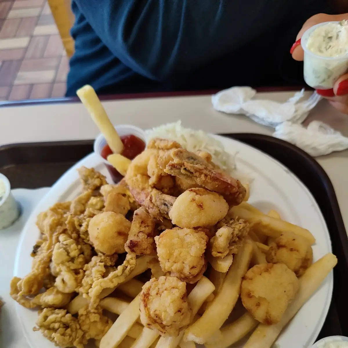 Fried Shrimp Platter