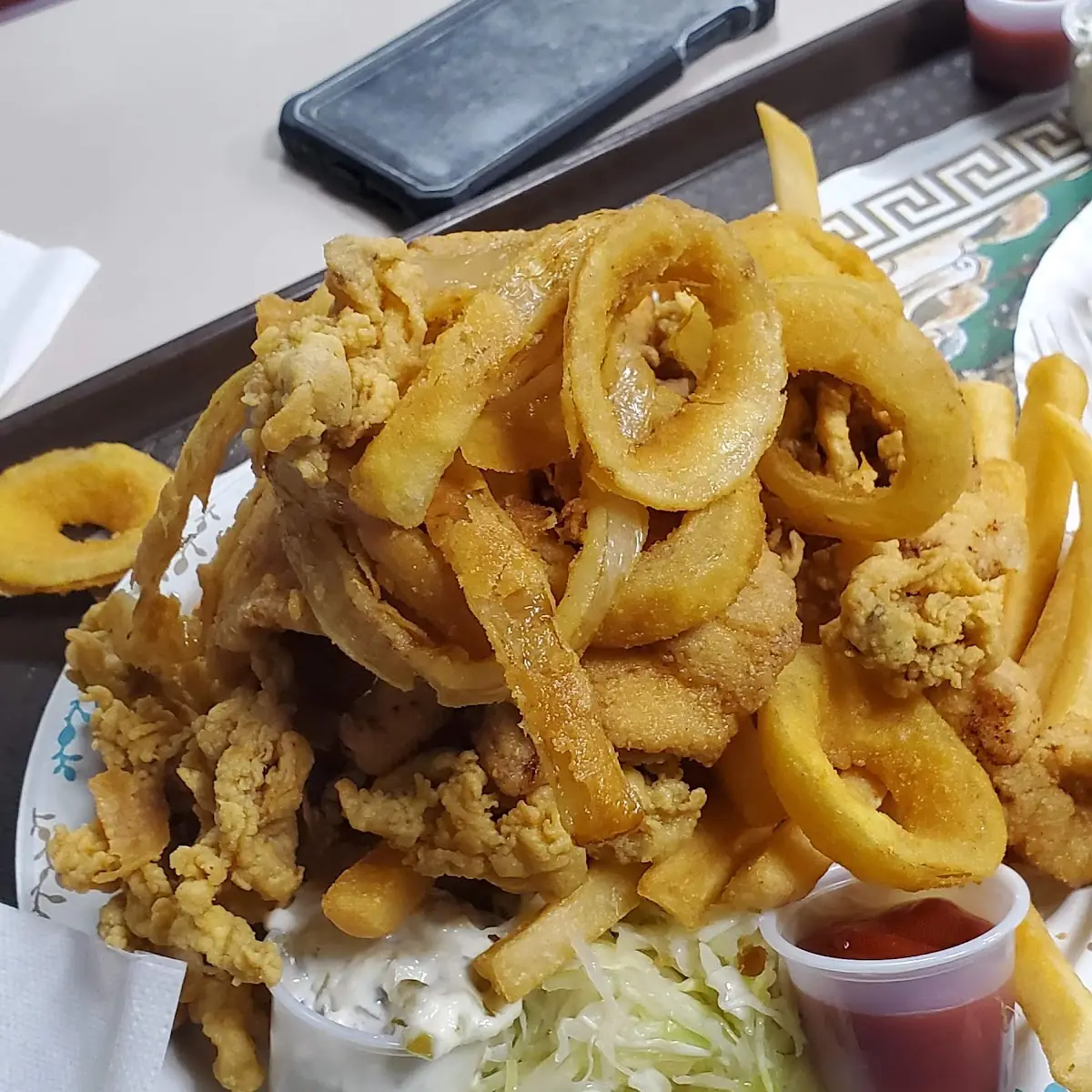 Super Fried Seafood Combo