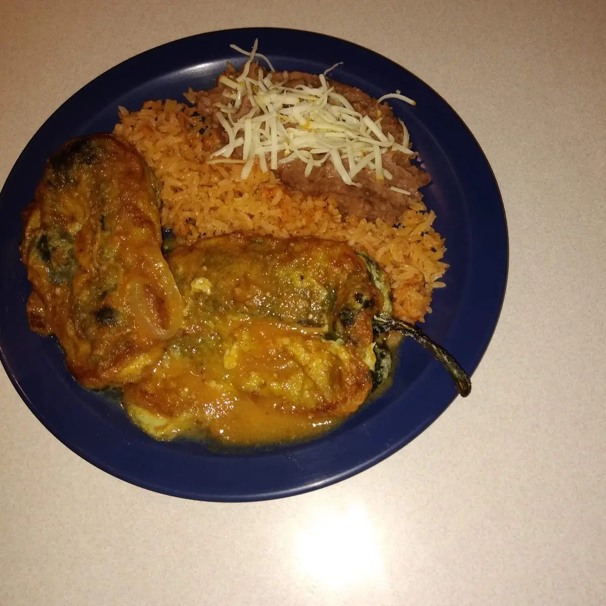 Chile Relleno Stuffed Pepper