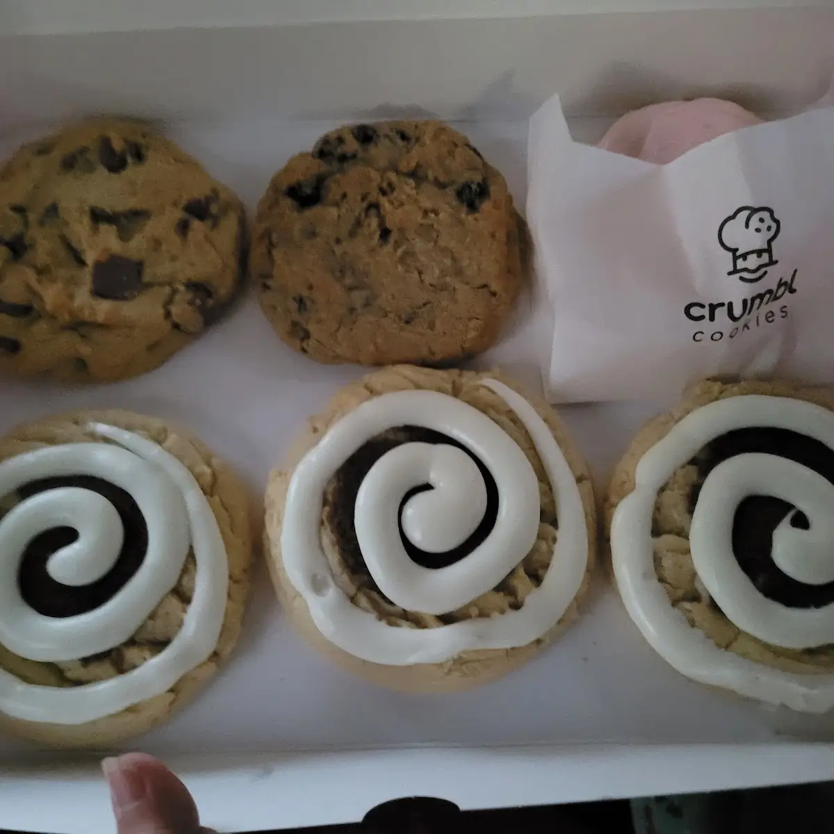 Chocolate Chunk Sugar Cookie Cinnamon Swirl