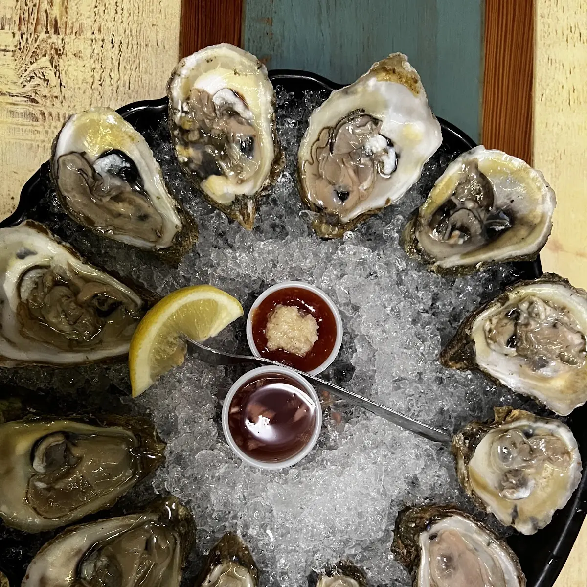 Oysters on the Half Shell Cedar Key