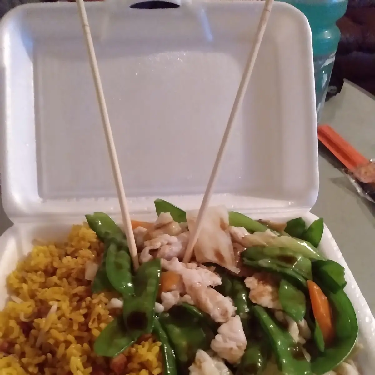 Chicken with Snow Peas
