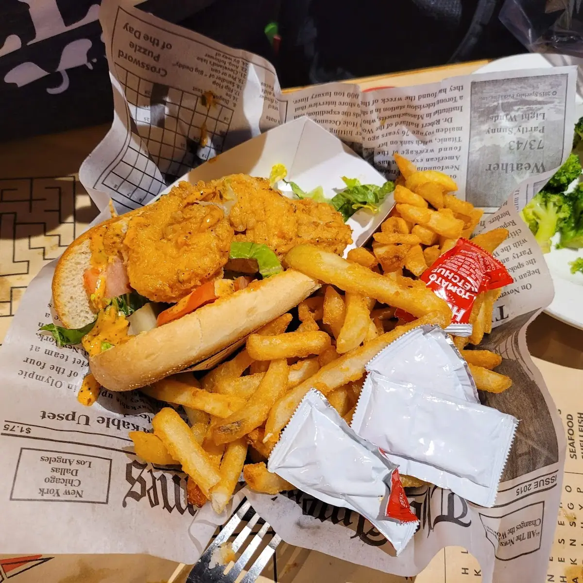 PO Boy Shrimp