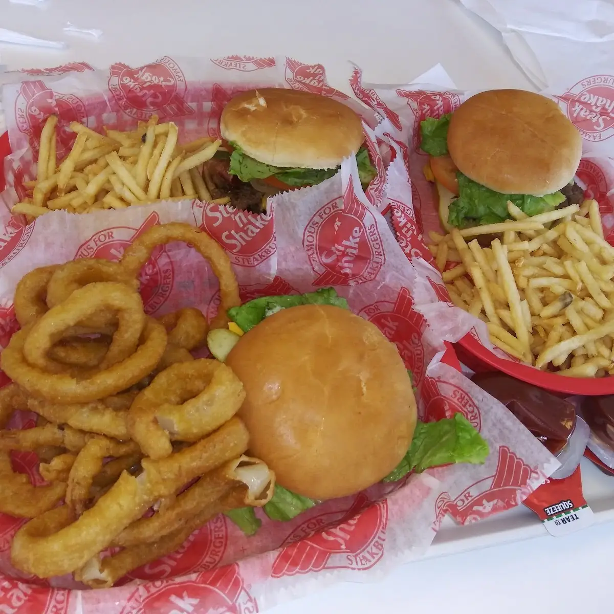 Bacon Cheeseburger with Fries