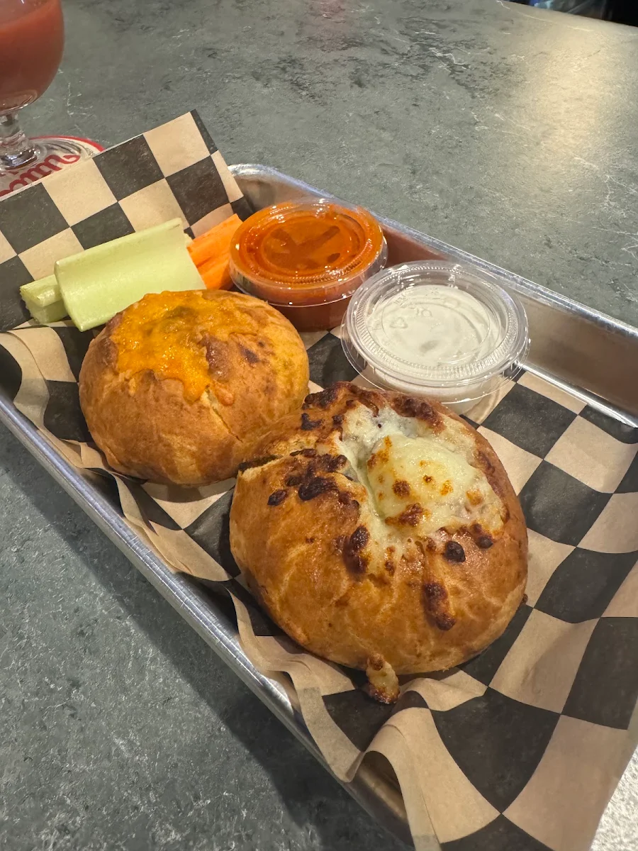 Loaded Baked Potato Knish