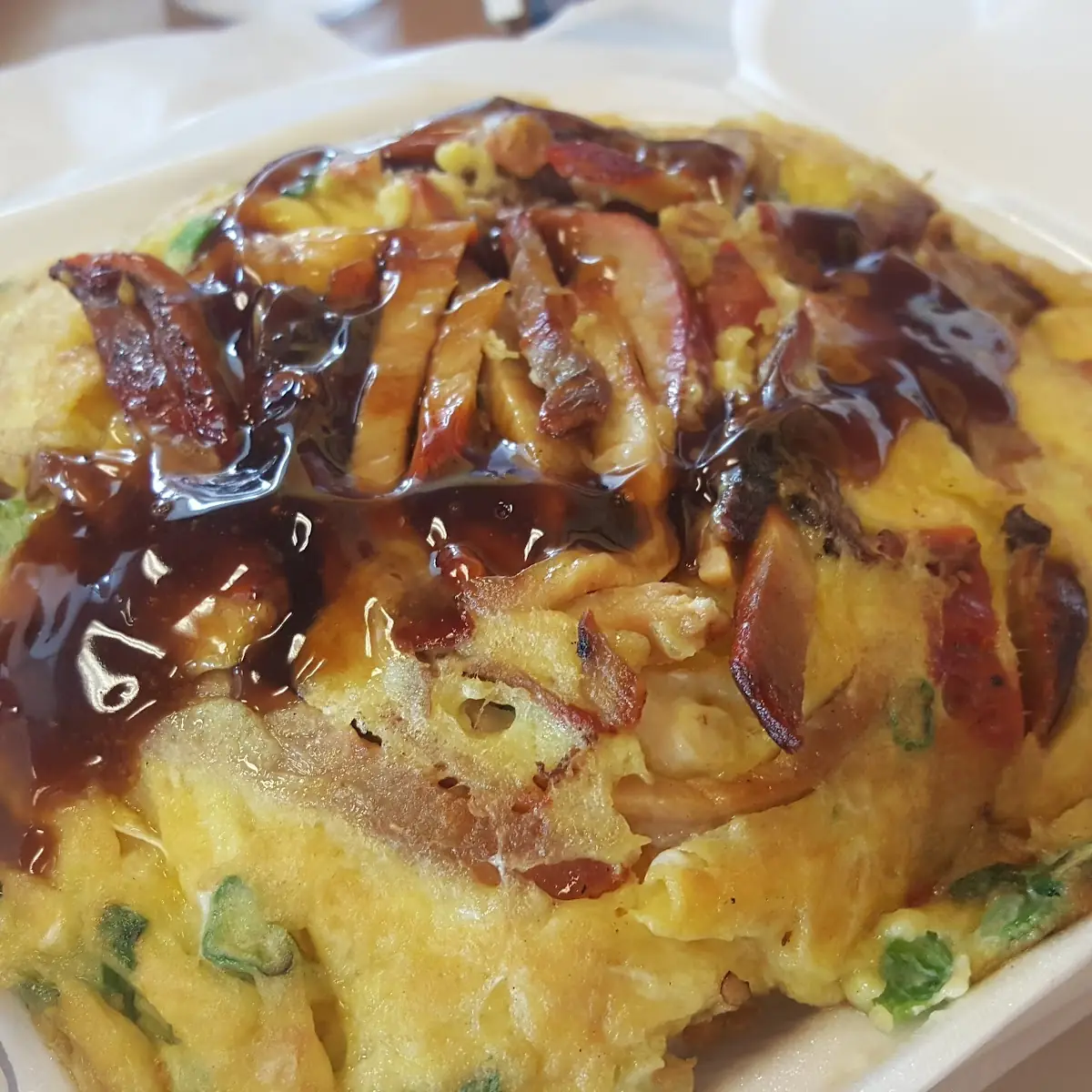 BBQ Pork Scrambled Egg