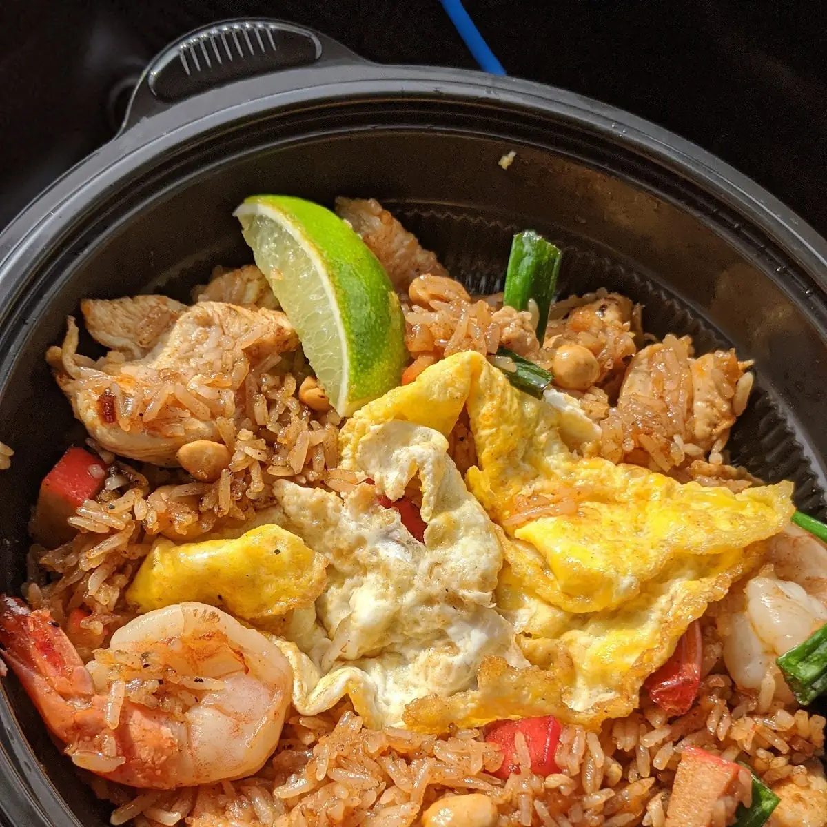 Thai Fried Rice with Omelette