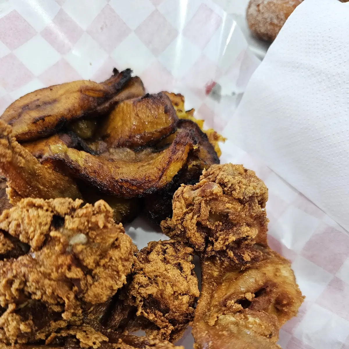 Fried Chicken and Plantains