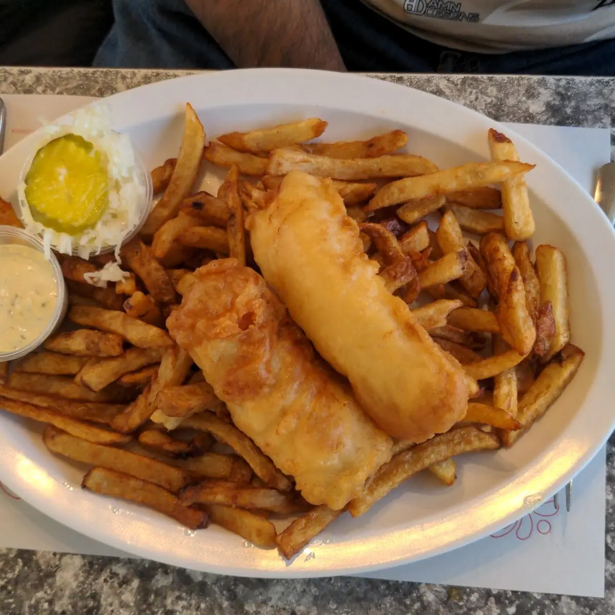 Cod Fish and Chips