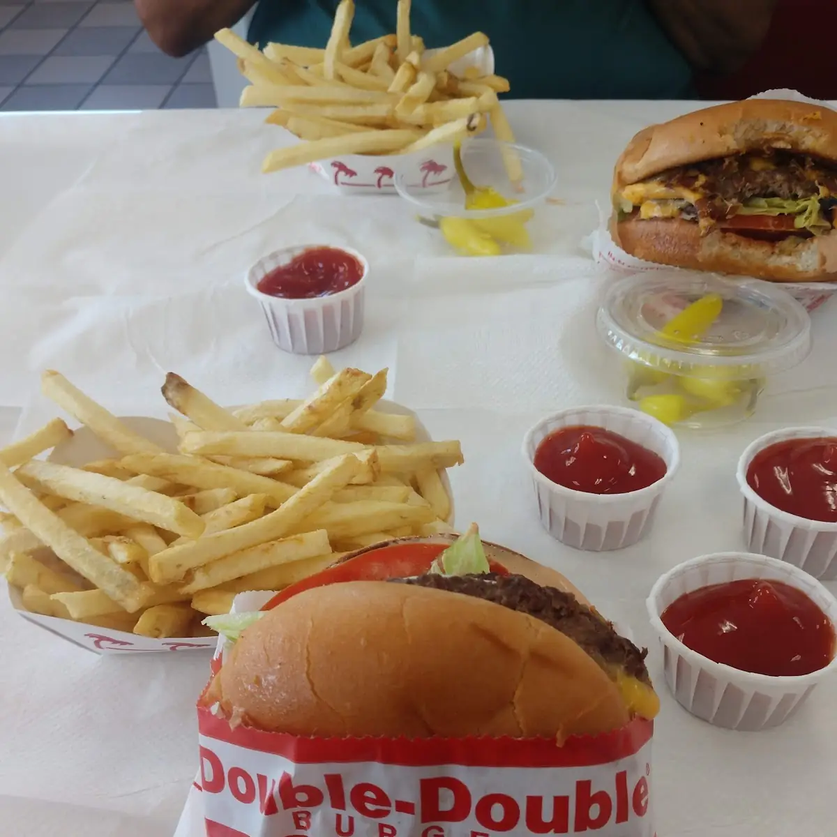 Double Double Cheeseburger Combo