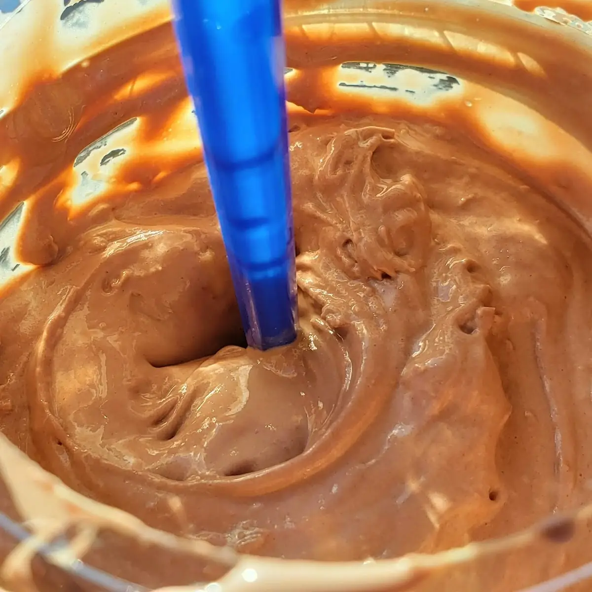 Chocolate Cookie Dough Concrete