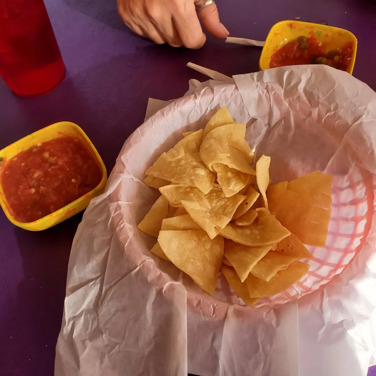 Chips and Hot Sauce