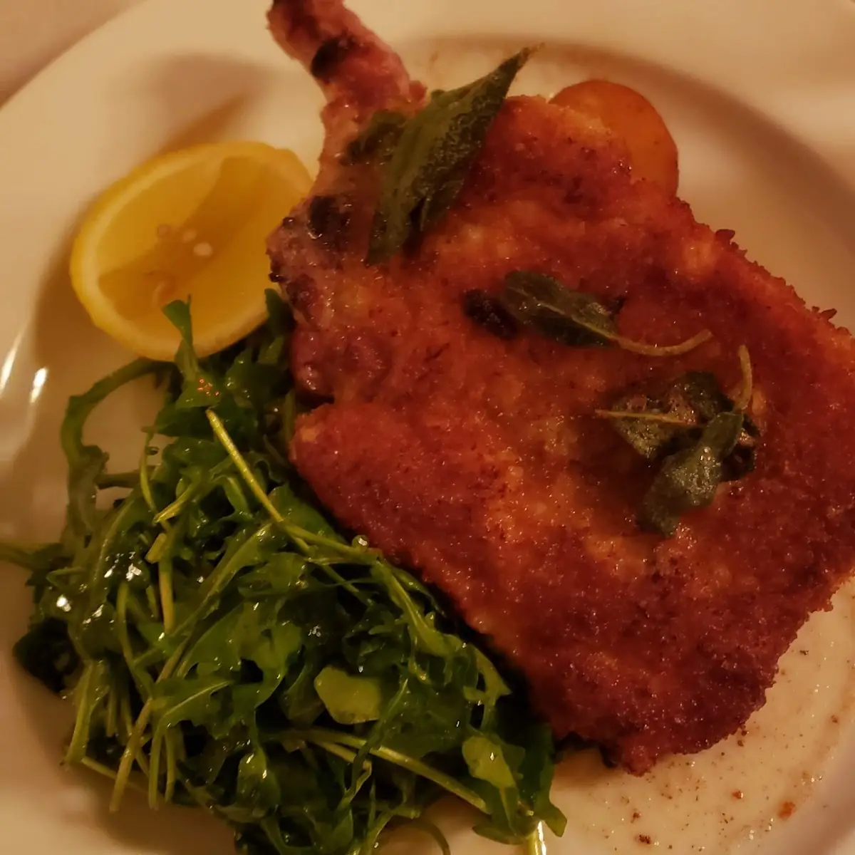 Pork Chop Milanese