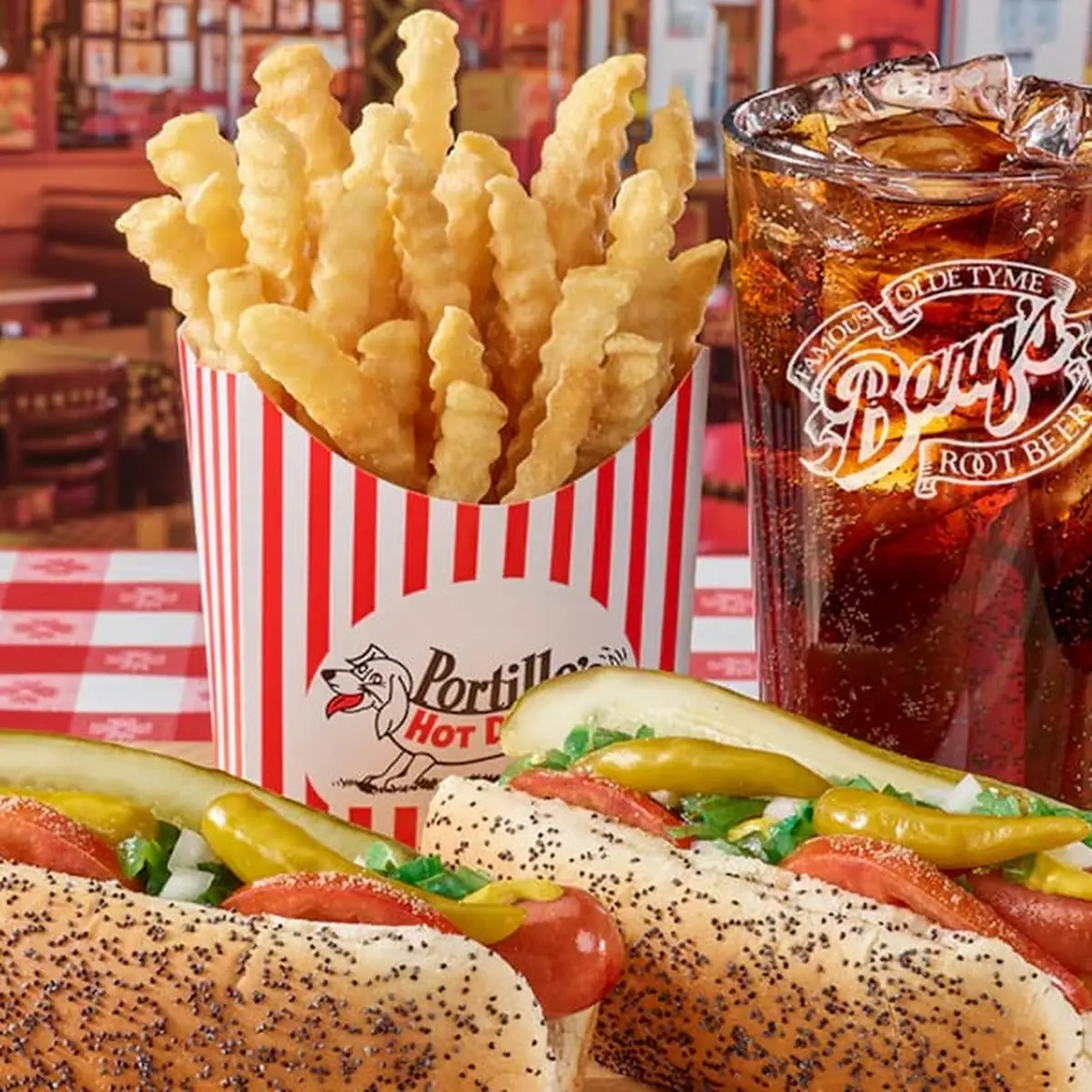 Famous Meal 2 Two Hot Dogs