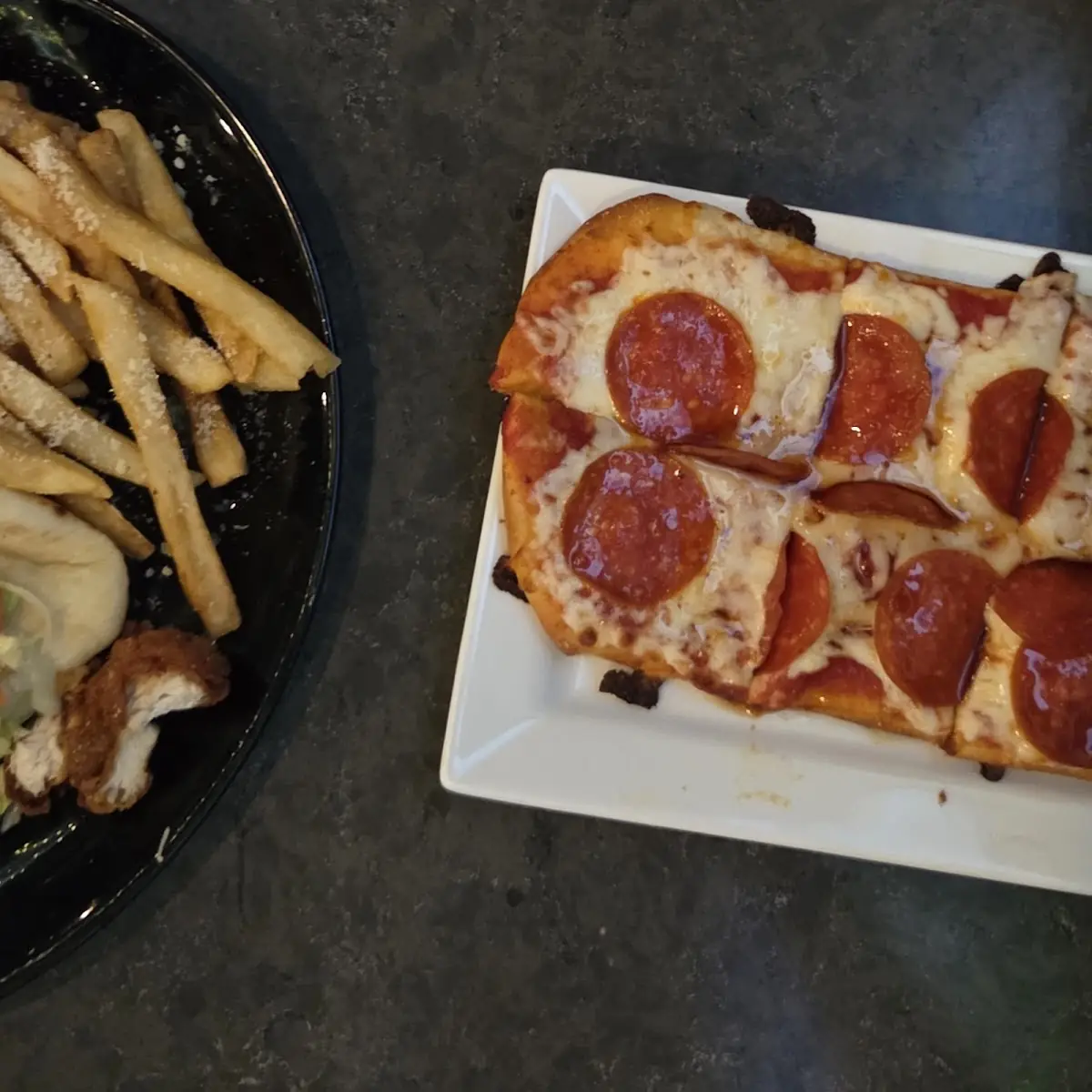 Pepperoni Flatbread with Hot Honey